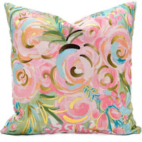 CORTNEI CHINOISERIE PILLOW - GOLD FOIL