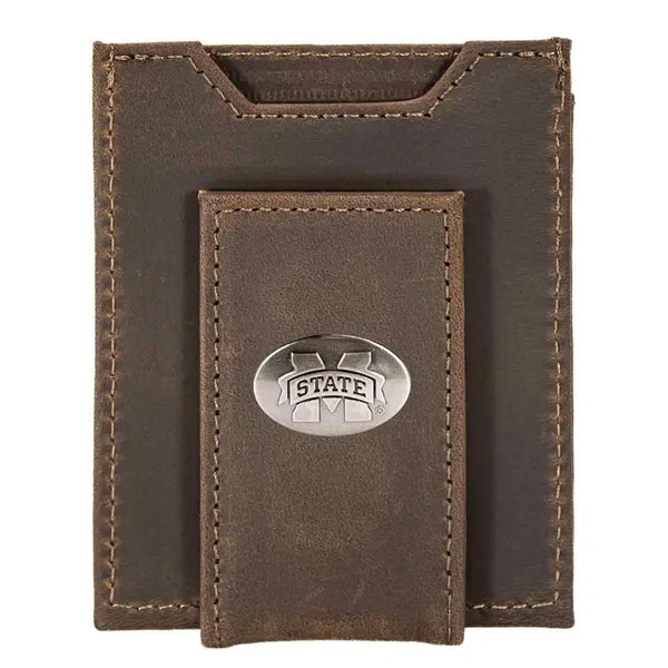 MS STATE LEATHER MAGNETIC WALLET