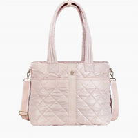 OLIVER THOMAS MAXED OUT WANDERLUST TOTE - PETAL PINK