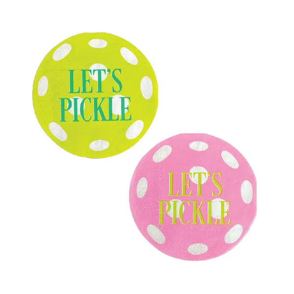 LET'S PICKLE COCKTAIL NAPKINS