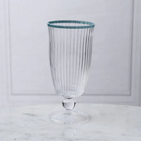 VIDA ACRYLIC TUMBLER SET/4 - CLEAR/BLUE