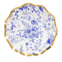 TIMELESS BLUE PAPER APPETIZER/DESSERT BOWL