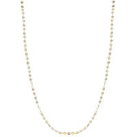 ELENORA DISC 18K LONG NECKLACE