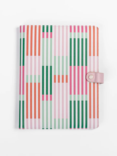 LINE IT UP PINK & GREEN FOLIO