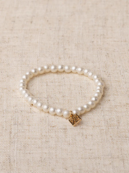 COTTON PEARL KINSLEY BRACELET