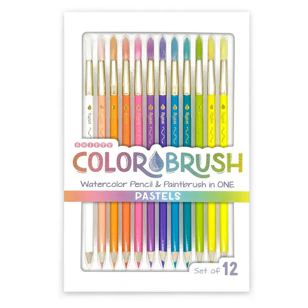 PASTEL COLORBUSH SET - WATERCOLOR & COLOR PENCIL