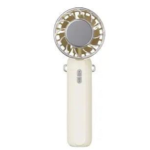 MINI HANDHELF COOLING FAN WITH COOL TOUCH - BEIGE