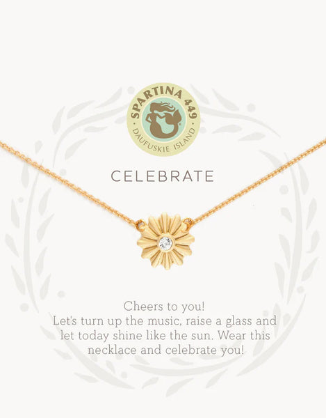 SLV CELEBRATE/SUNBURST 18" NECKLACE