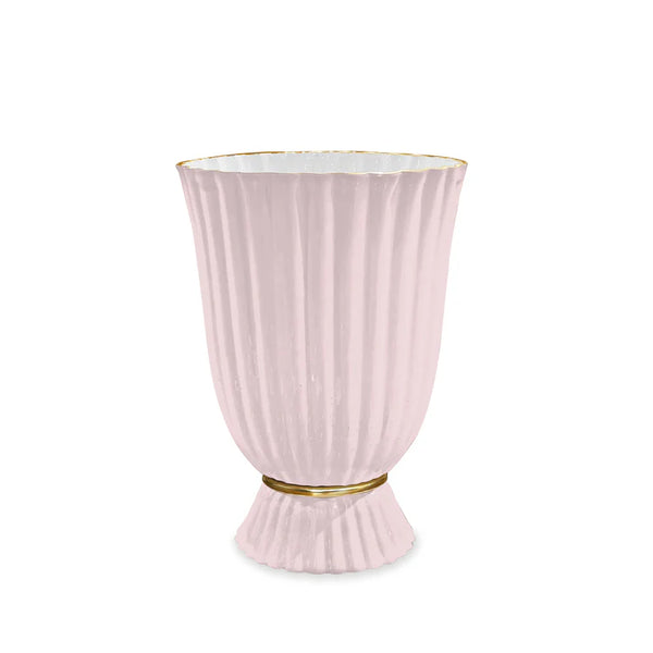 ENCANTO VIENNA MEDIUM VASE CAMELLIA/WHITE