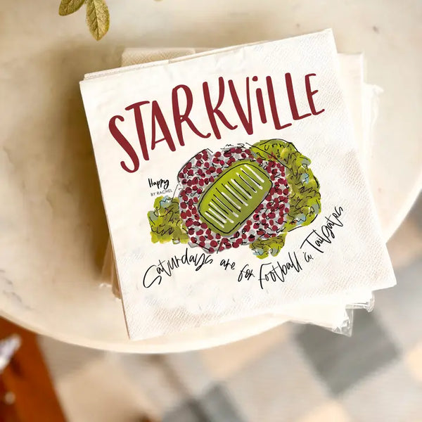 STARKVILLE TAILGATE LUNCH NAPKIN