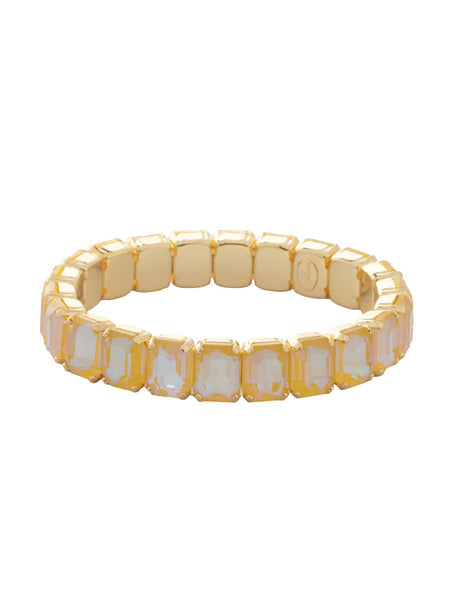 OCTAVIA STRETCH BRACELET 7IN - GOLD/LIGHT TOPAZ DELITE