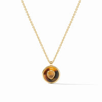 CARNABY DELICATE NECKLACE - TORTOISE SHELL