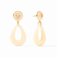 CARNABY STATEMETN EARRING - IVORY