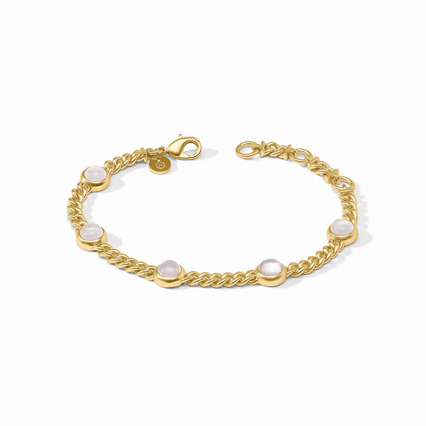 DOLCE DELICATE BRACELET - IRIDESCENT CLEAR CRYSTAL