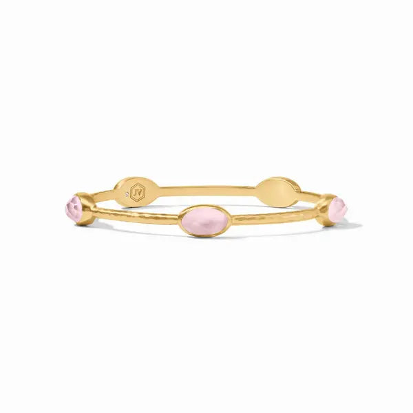 IVY STONE BANGLE - IRIDESCENT ROSE