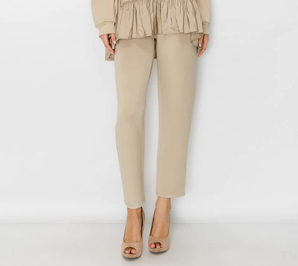 FELICE FRENCH SCOOBA PANT - TAUPE