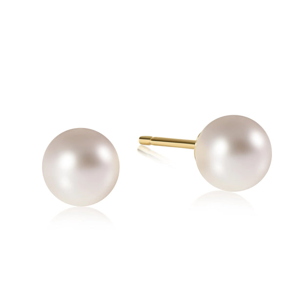 CLASSIC 10MM BALL STUD - PEARL