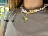 Pendant Scarf Necklace