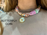 Pendant Scarf Necklace