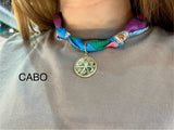 Pendant Scarf Necklace