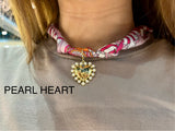 Pendant Scarf Necklace