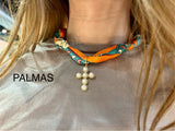 Pendant Scarf Necklace