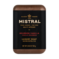 MISTRAL MEN'S TRAVEL BAR SOAP - BOURBON VANILLA