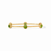 MILANO LUXE BANGLE  - IRIDESCENT PALMETTO GREEN