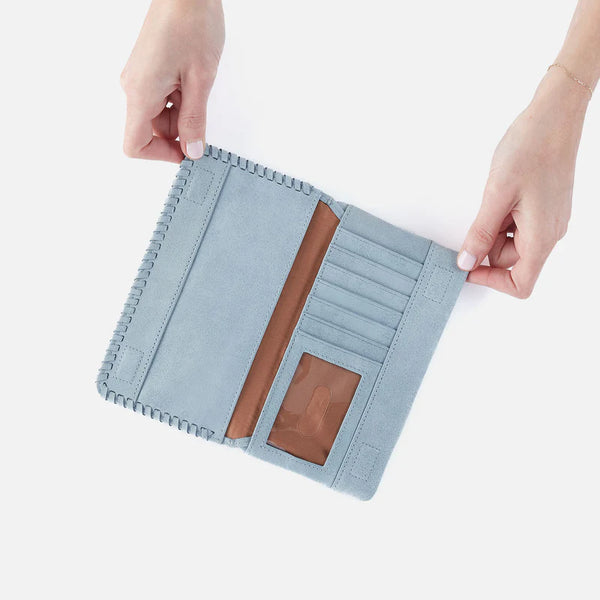 FORAY LARGE WALLET - SKY