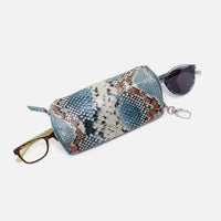 SPARK DOUBLE EYEGLASS CASE - BLUE TEMPEST