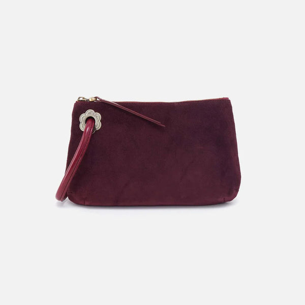 DAISY DAZE LARGE WRISTLET - SUEDE PRAIRIE GARNET