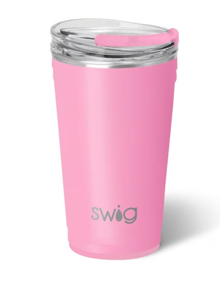 SHIMMER BUBBLEGUM  PARTY CUP 24 oz