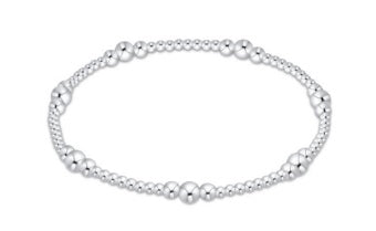 PURPOSE PEARL 4MM BEAD BRACELET - STERLING