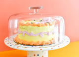 HAPPY EVERYTHING CAKE DOT STAND & DOME