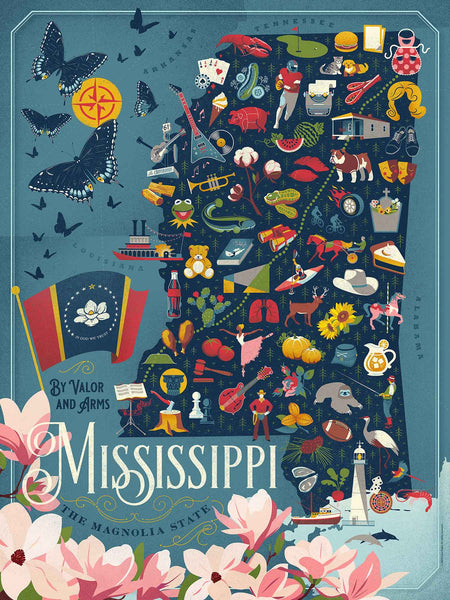 MISSISSIPPI 500 PC PUZZLE