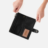 DUNN CONTINENTAL WALLET - BLACK