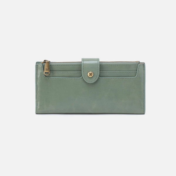 DUNN CONTINENTAL WALLET - JADE