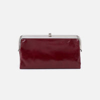 LAUREN CLUTCH WALLET - SADDLEBERRY