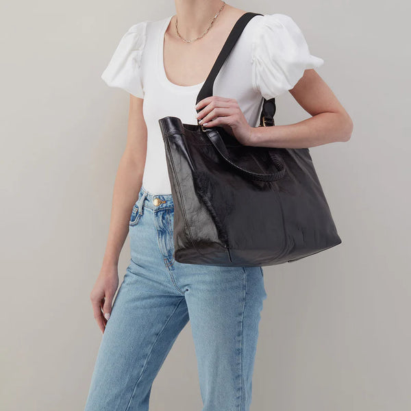 ROMY MAX TOTE - BLACK