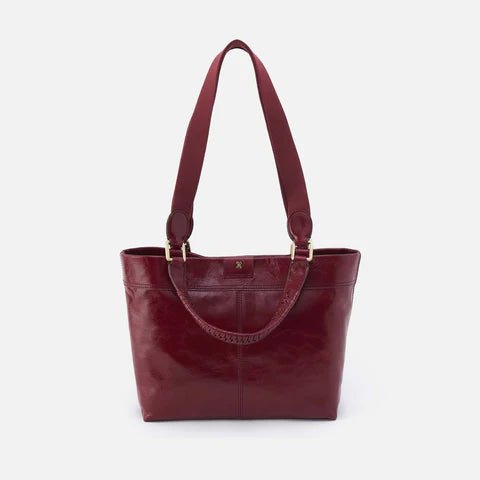 ROMY MEDIUM TOTE - SADDLEBERRY