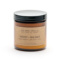 VELVET + SEA SALT 16OZ JAR CANDLE