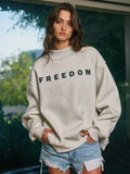 FREEDOM/ LEGACY REVERSIBLE MOCK NECK SWEATSHIRT