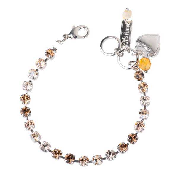 PETITE EVERYDAY BRACELET - AMARETTO RHODIUM