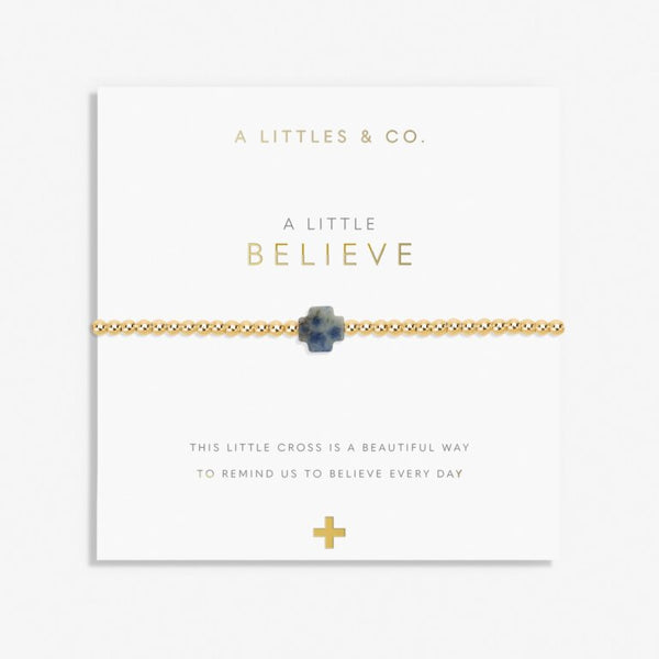 A LITTLE BELIEVE GOLD  BRACELET