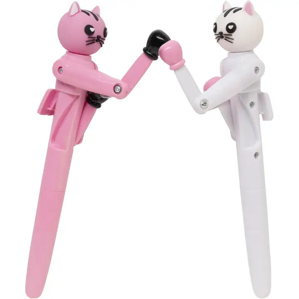 CAT FIGHT ACTION PEN SET