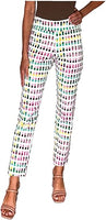 KRAZY LARRY PULL ON  ANKLE PANT - DOTS