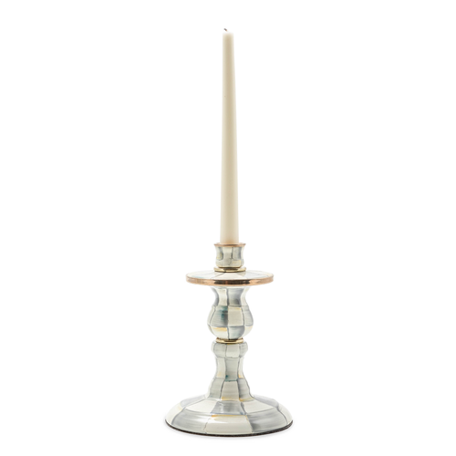 SMALL ENAMEL CANDLESTICK