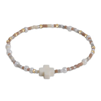 EGIRL HOPE UNWRITTEN SIGNATURE CROSS BRACELET - SAY IT AIN'T SNOW