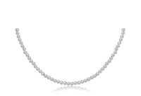 17" CHOKER CLASSIC STERLING 3MM BEAD