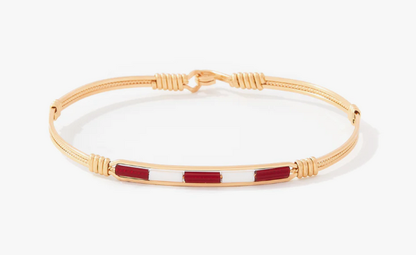 SPIRIT BRACELET - MAROON/WHITE